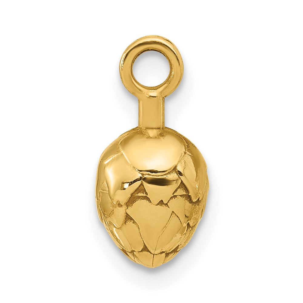 14ky Fancy Artichoke Charm