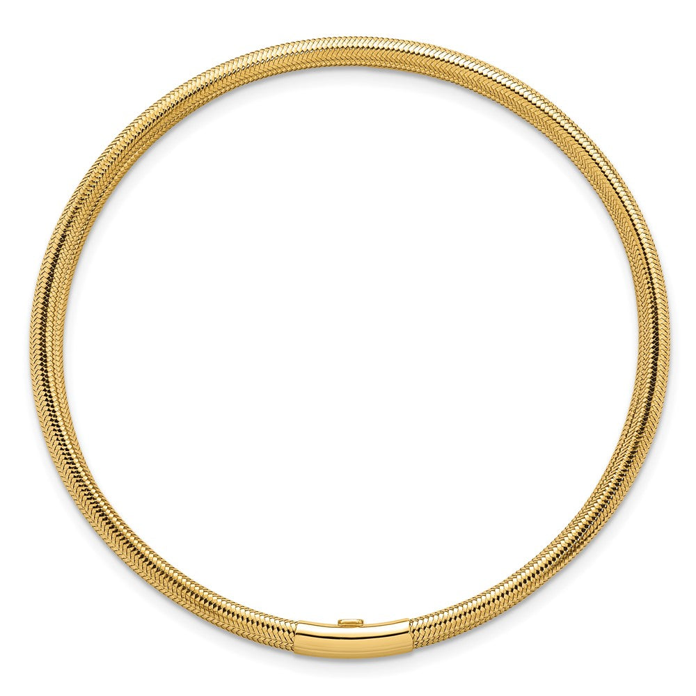 14k 3 Strand Mesh Stretch Bracelet