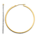 14k Diamond Fascination Dia. Dust/Accent Hoop Earrings