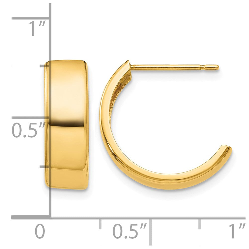 14K Hoop Earrings