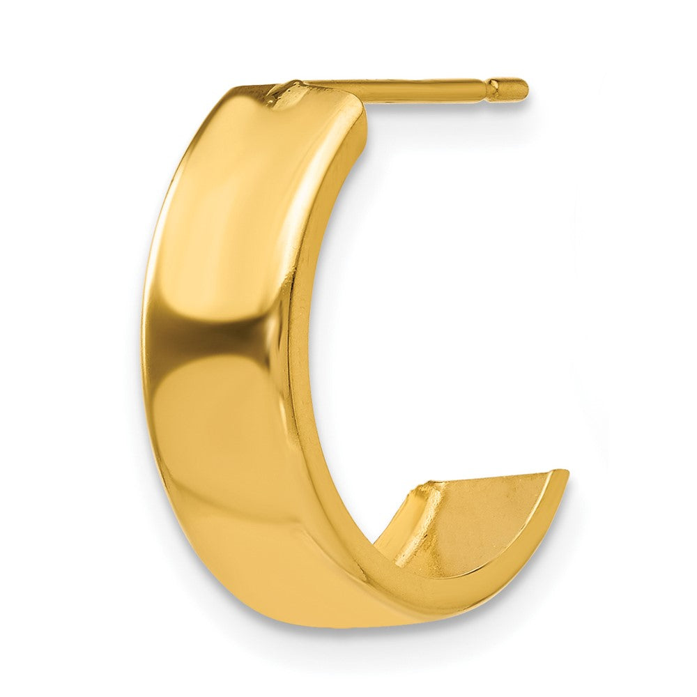 Single 14K Hoop Earring