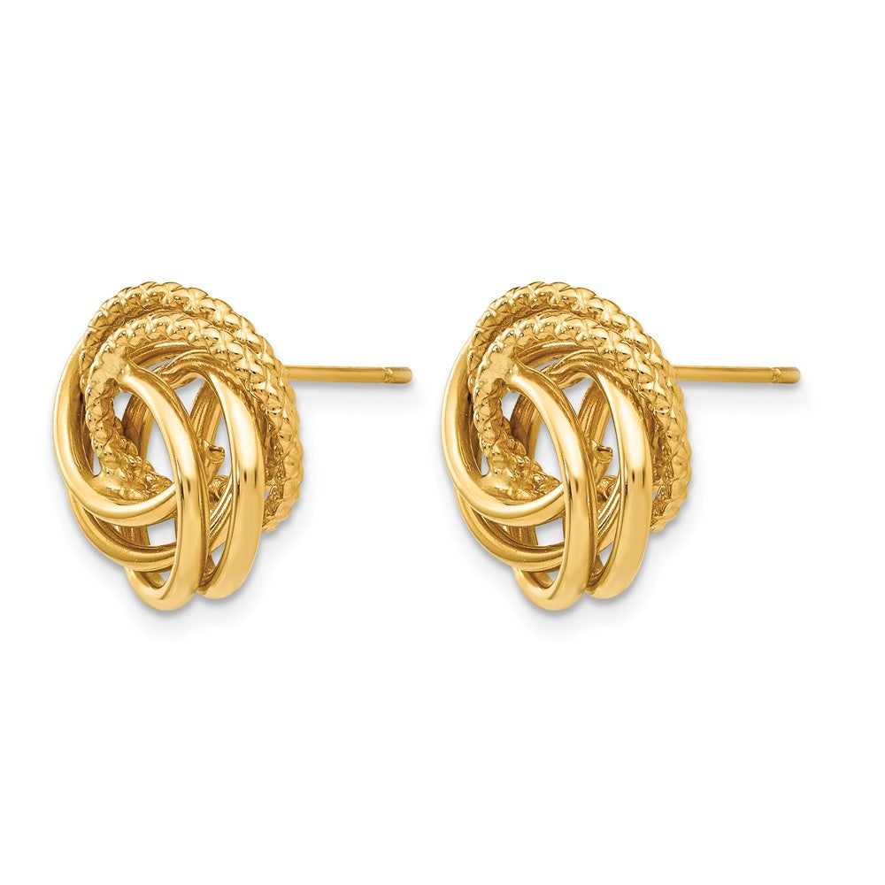14k Love Knot Earrings