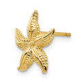 Single 14k Starfish Earring