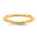 14KY 2mm European Comfort Fit Band