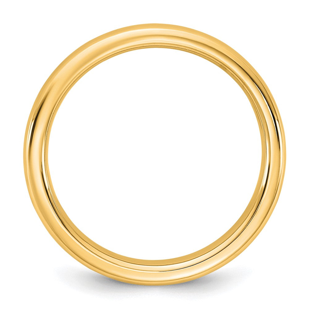 14KY 3.5mm European Comfort Fit Band