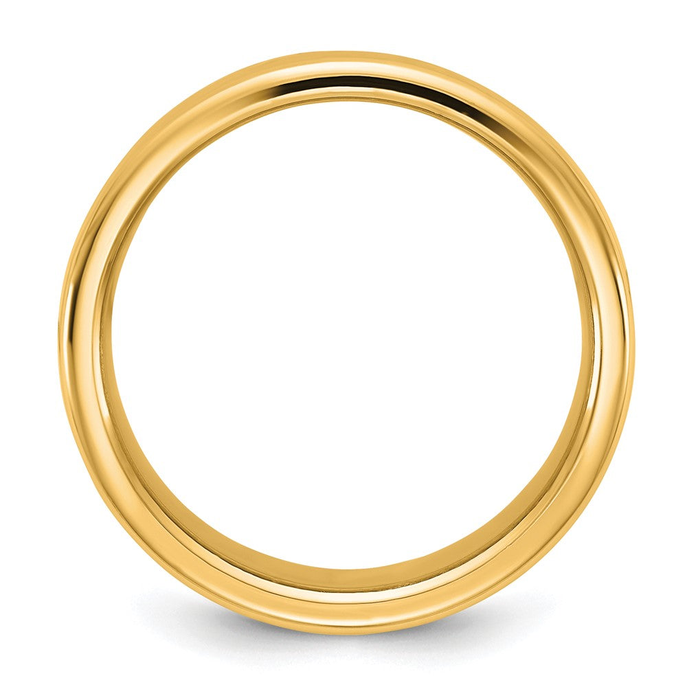 14KY 10mm European Comfort Fit Band