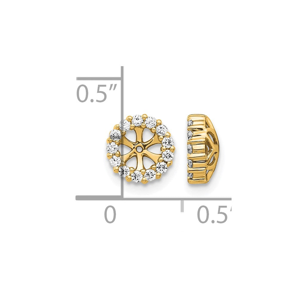 10k Diamond Earring Jackets