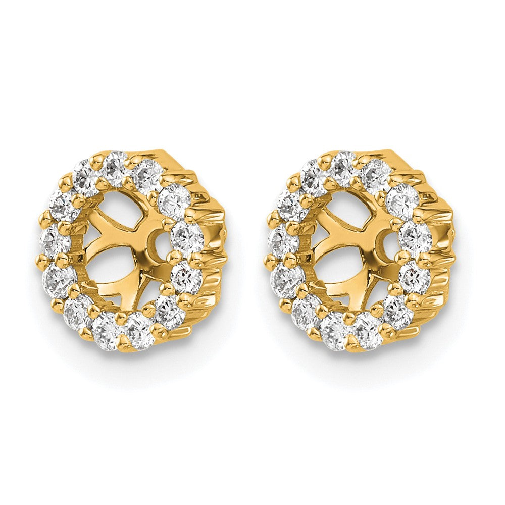 14k Diamond Earring Jackets-Mtgs OnlyNO Dias