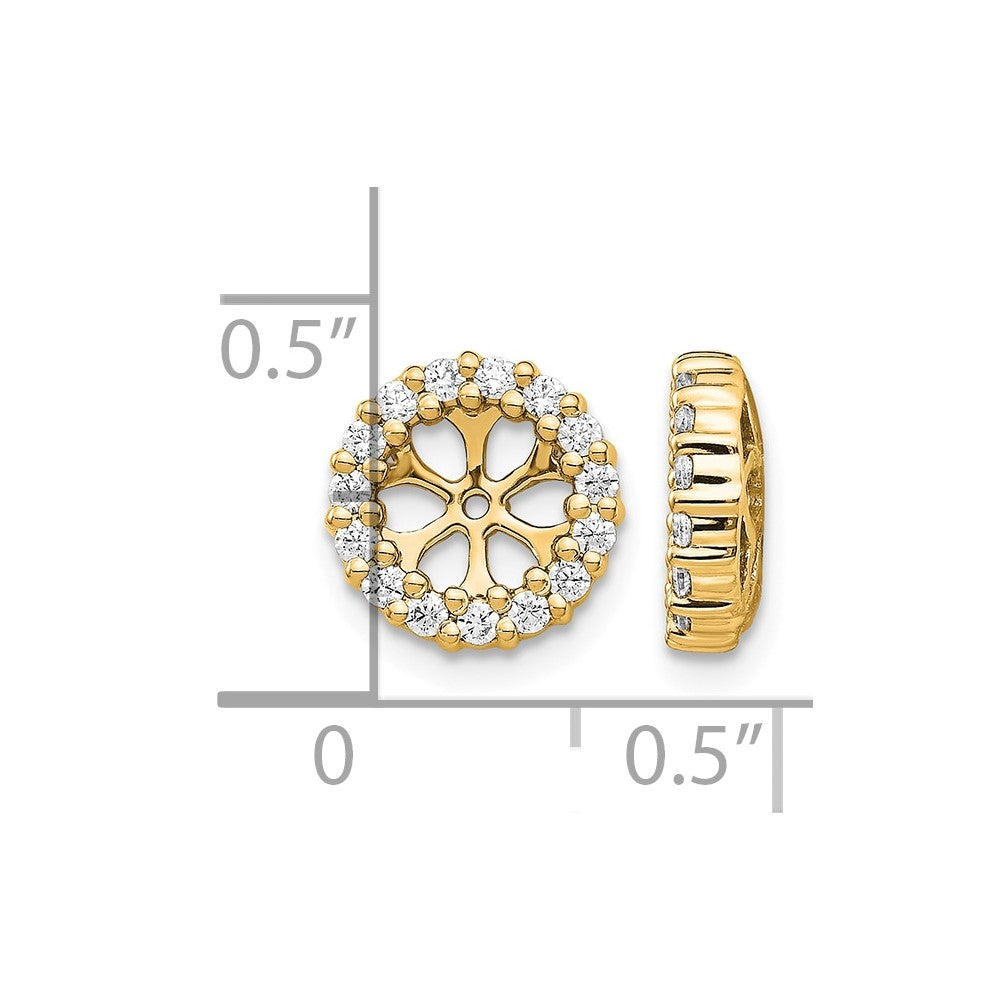 10k Diamond Earring Jackets