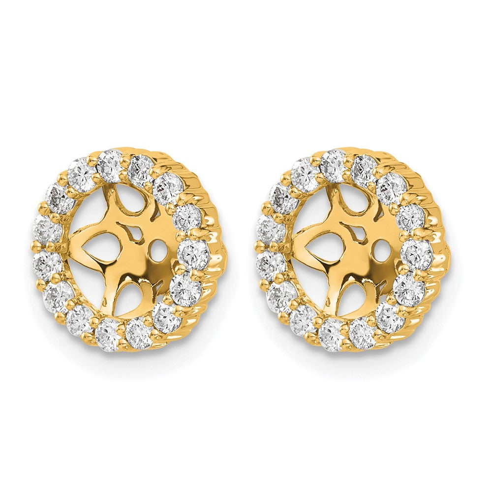 14k Diamond Earring Jackets