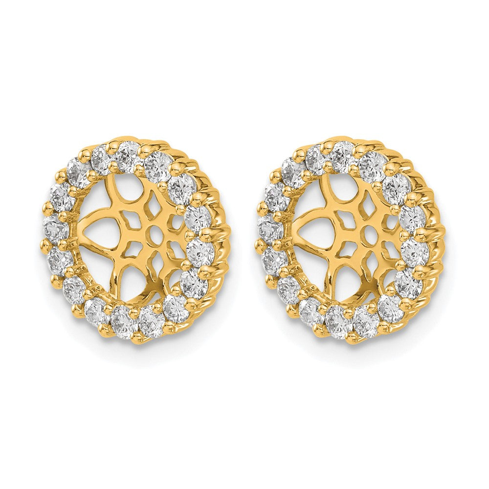 14k Diamond Earring Jackets