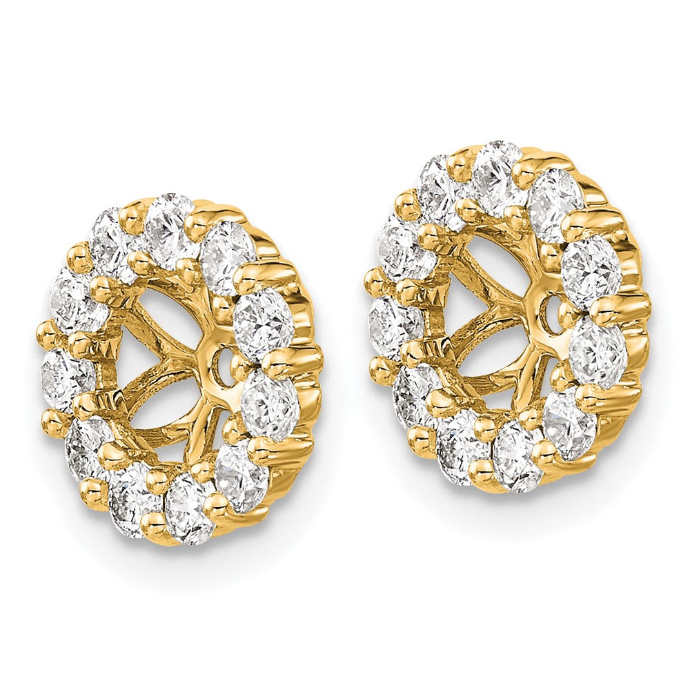 14k Diamond Earring Jackets