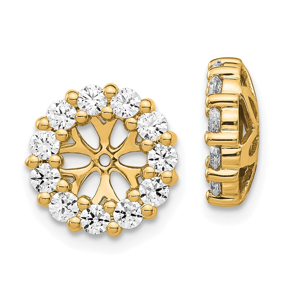 14k Diamond Earring Jackets