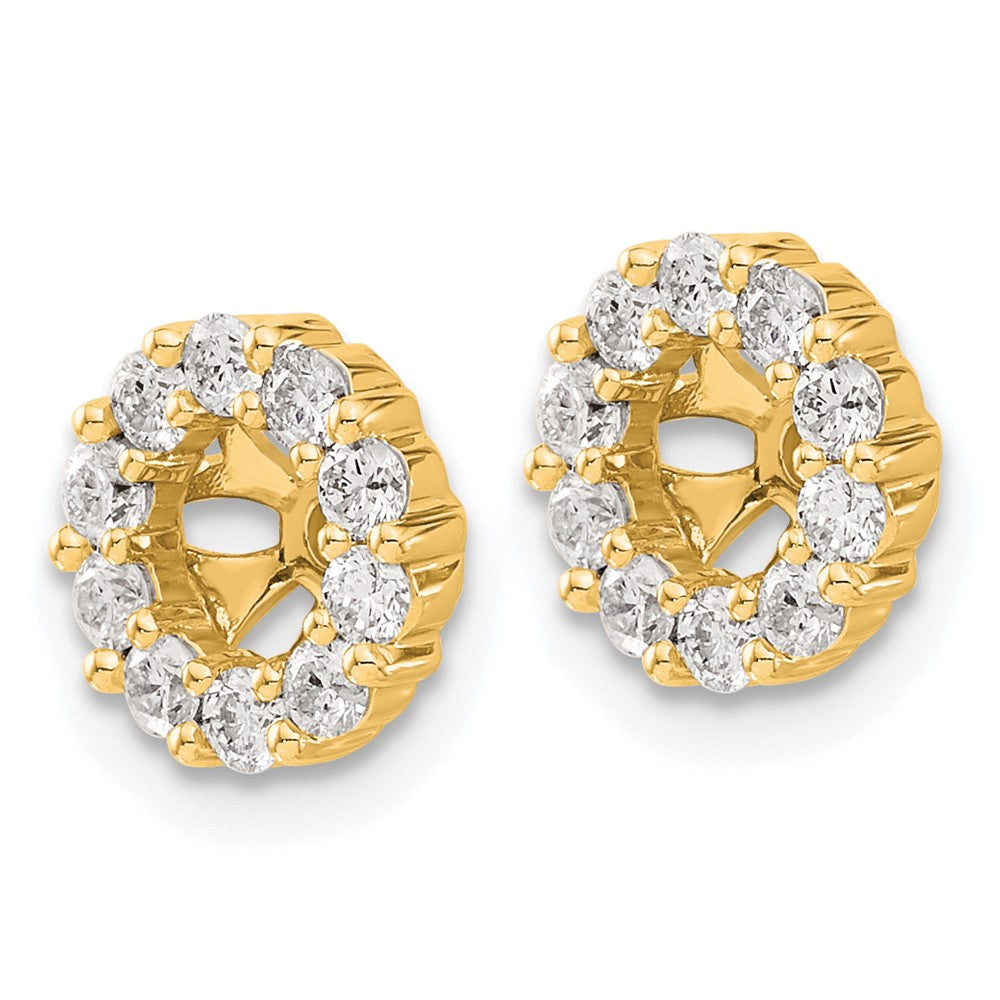 14k Diamond Earring Jackets