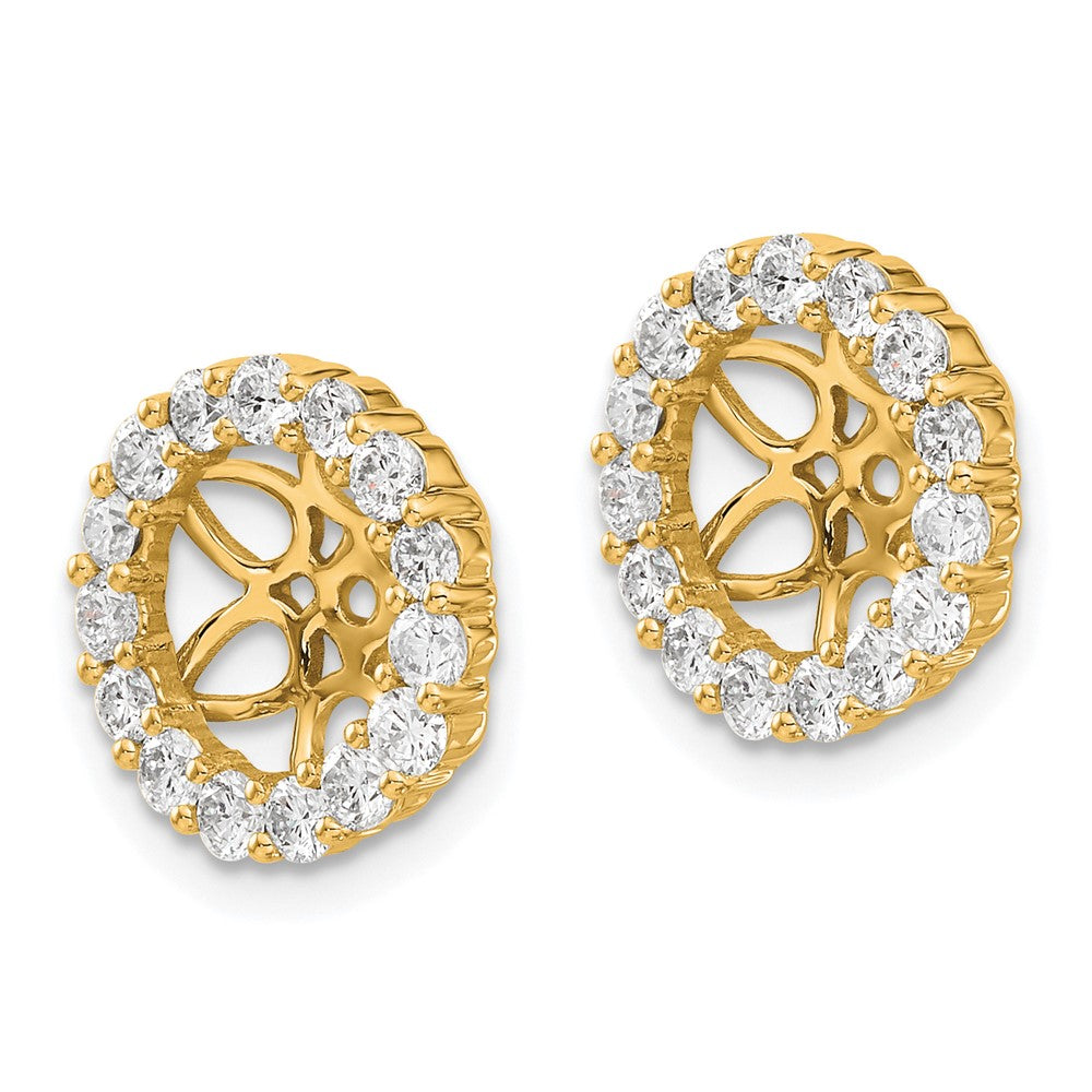 14k Diamond Earring Jackets