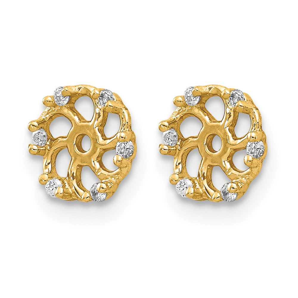 14k AA Diamond Earring Jacket