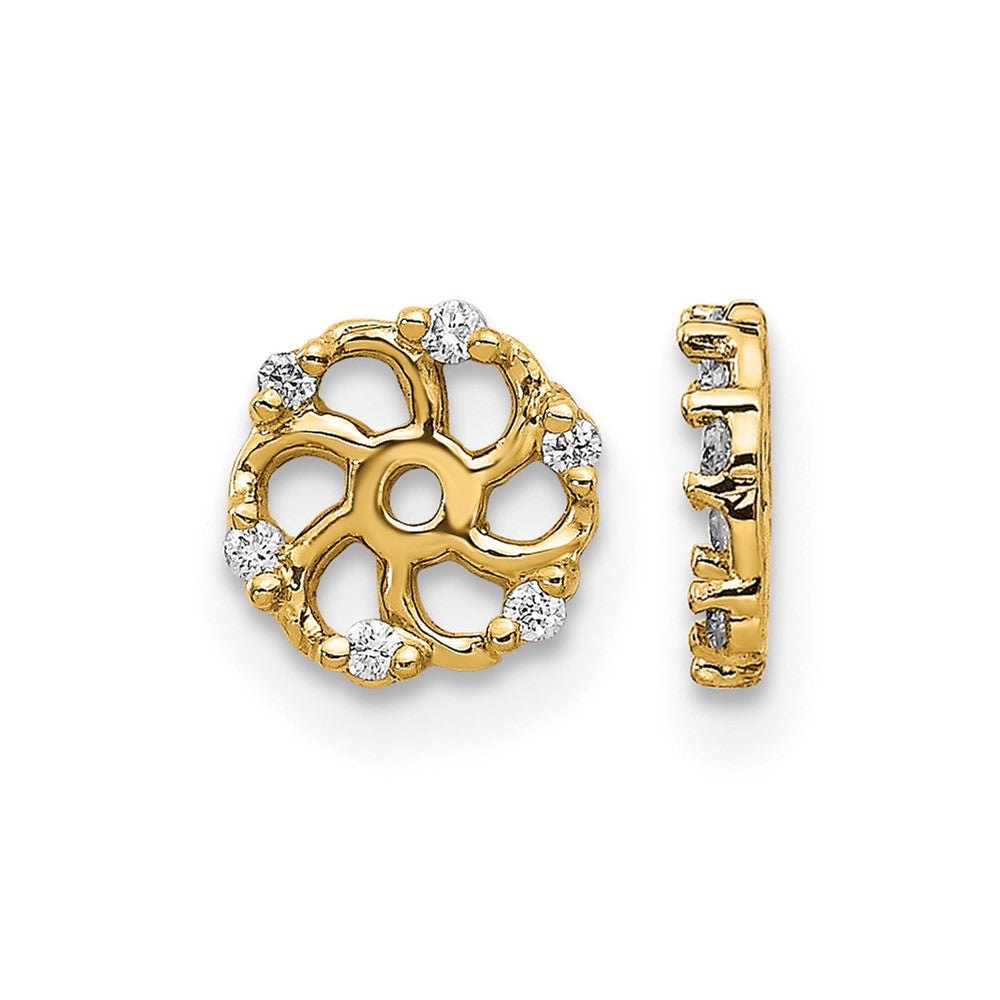 14k AA Diamond Earring Jacket