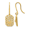 14k Diamond Vintage Earrings