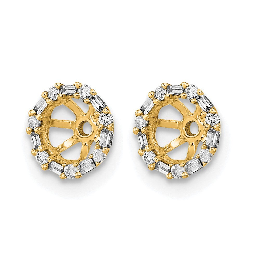 14k Diamond Earring Jackets