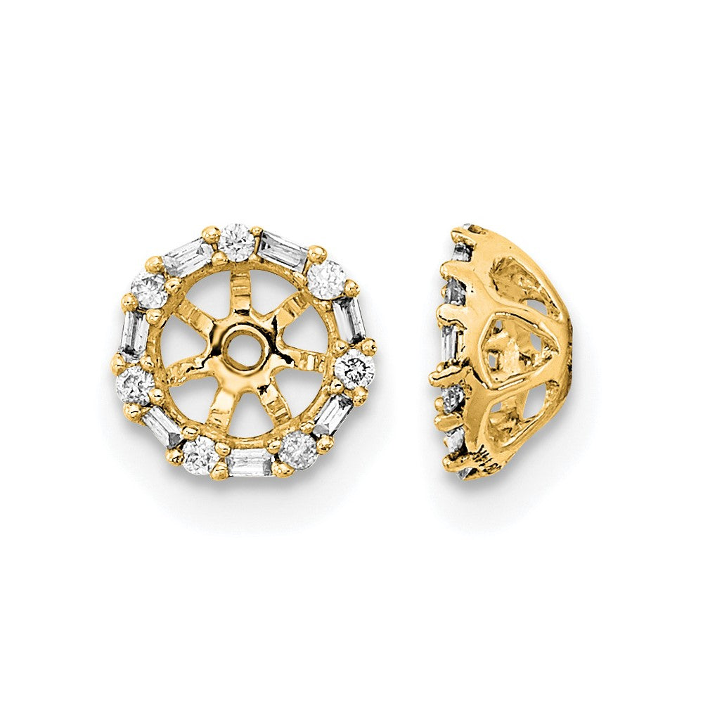 14k Diamond Earring Jackets