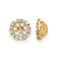 14k Diamond Earring Jackets