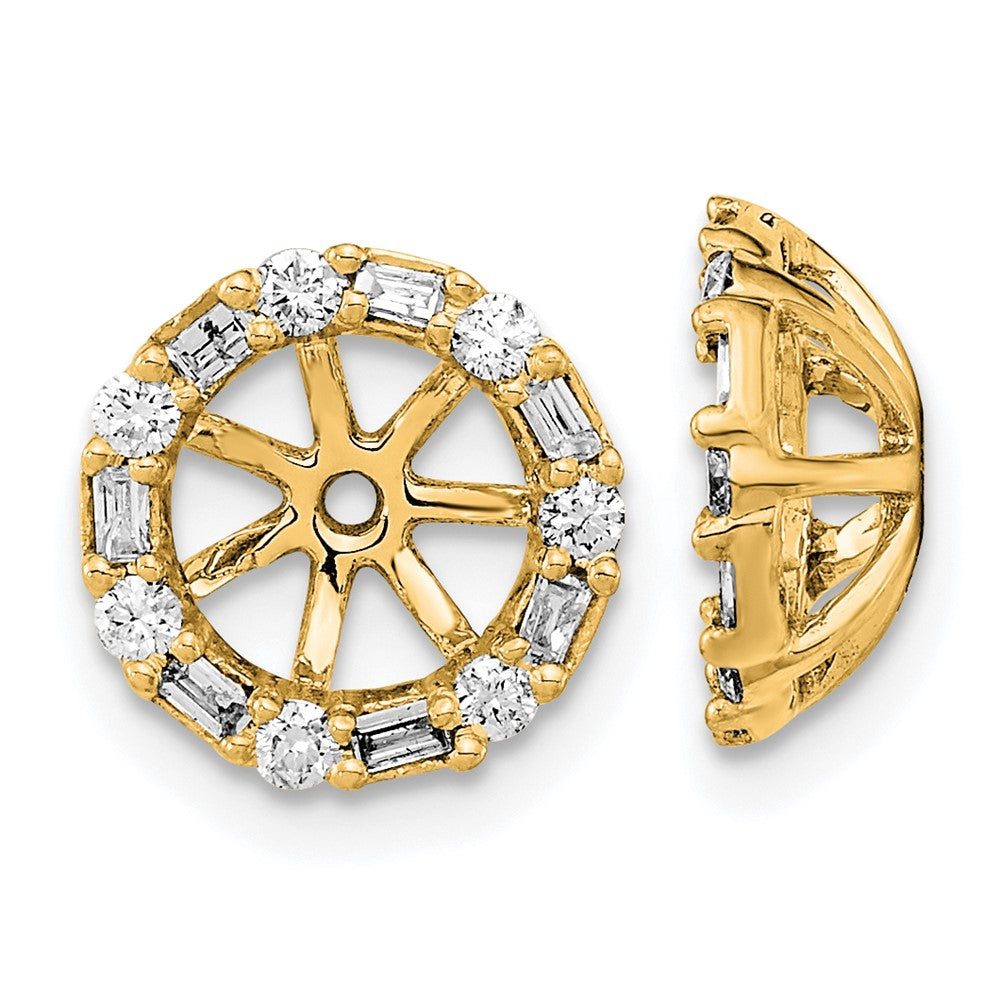 14k Diamond Earring Jackets