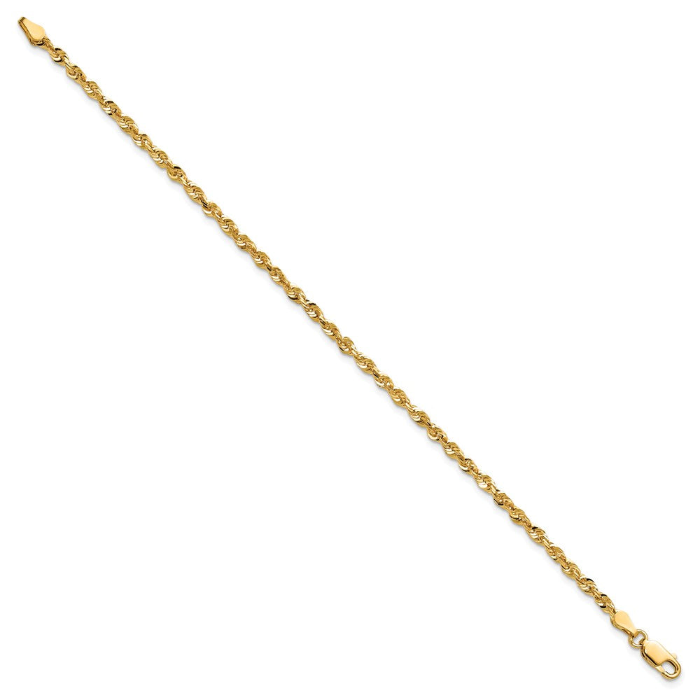14k 2.75mm Ultra D/C Lightweight Rope Chain