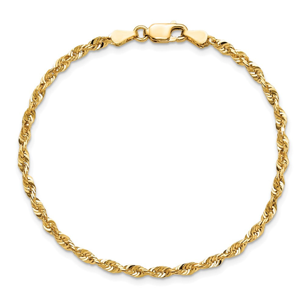 14k 2.75mm Ultra D/C Lightweight Rope Chain