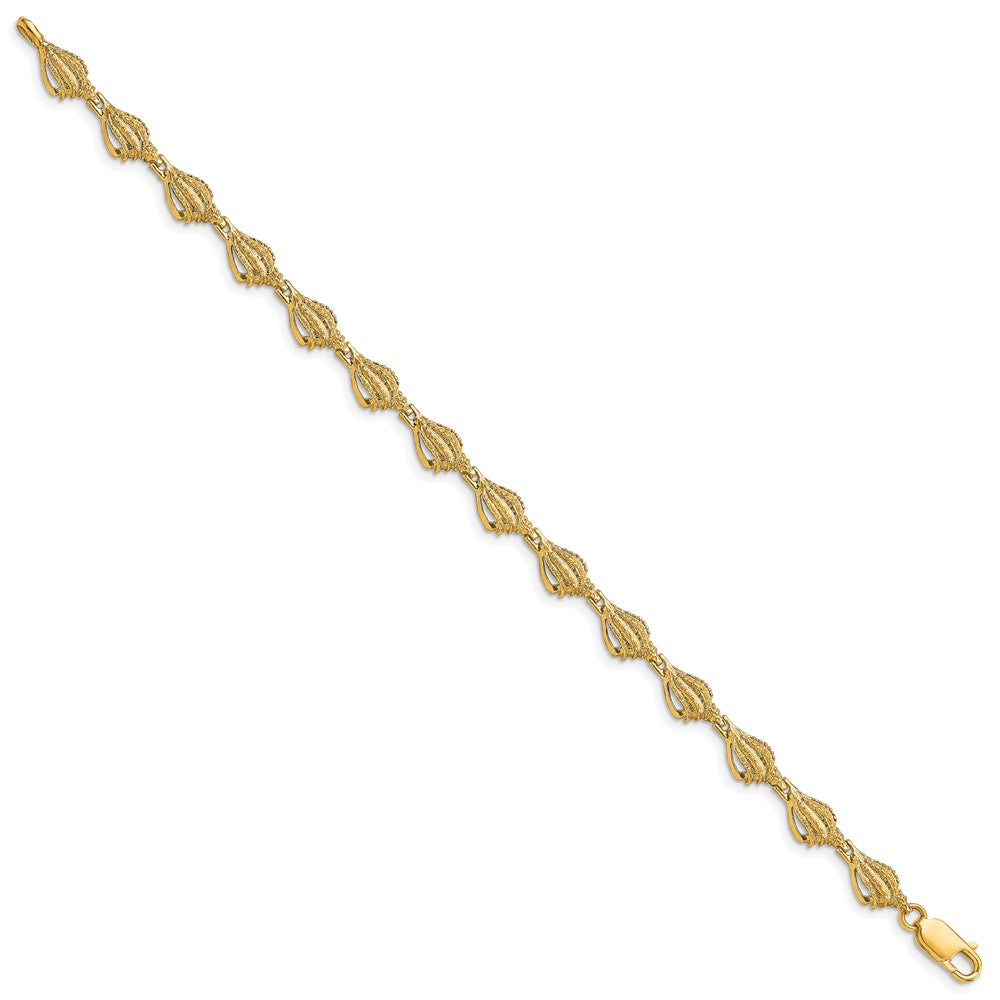 14k Conch Shell Bracelet