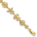 14k Sea Life Bracelet