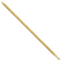 14K Polished Fancy Link 7.5in Bracelet