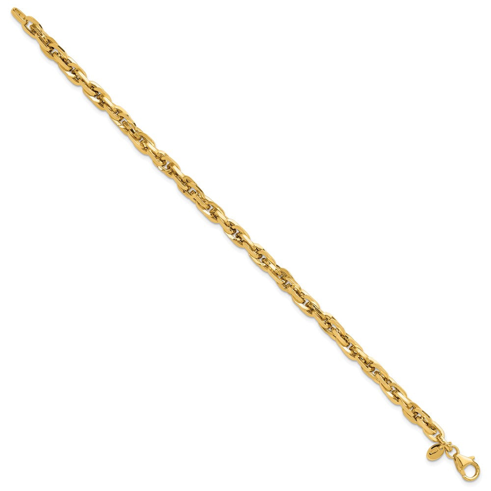 14K Polished Fancy Bracelet