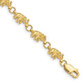 14k Elephant Bracelet