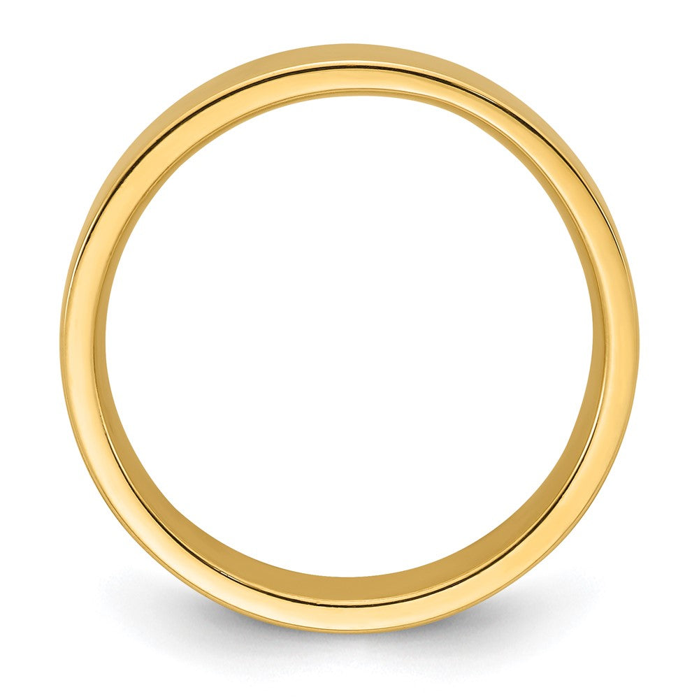 14KY 5mm Standard Flat Comfort Fit Band