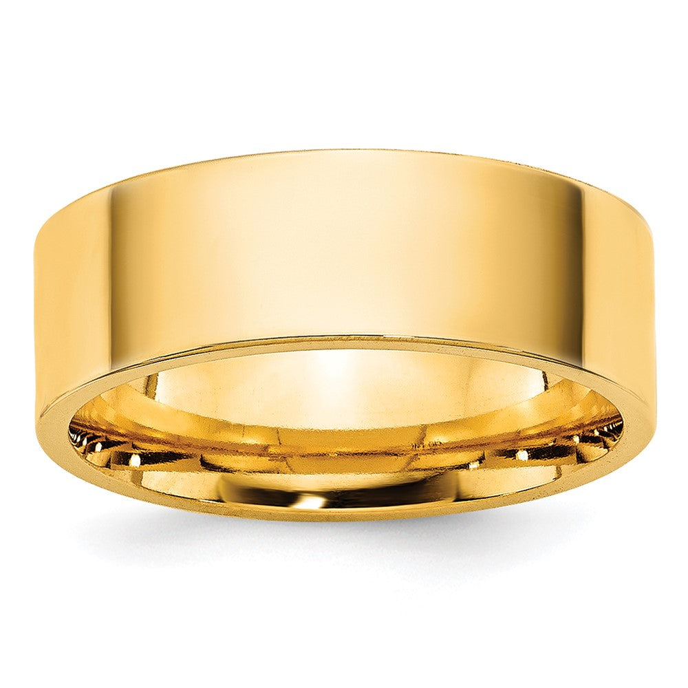 14KY 6.5mm Standard Flat Comfort Fit Band