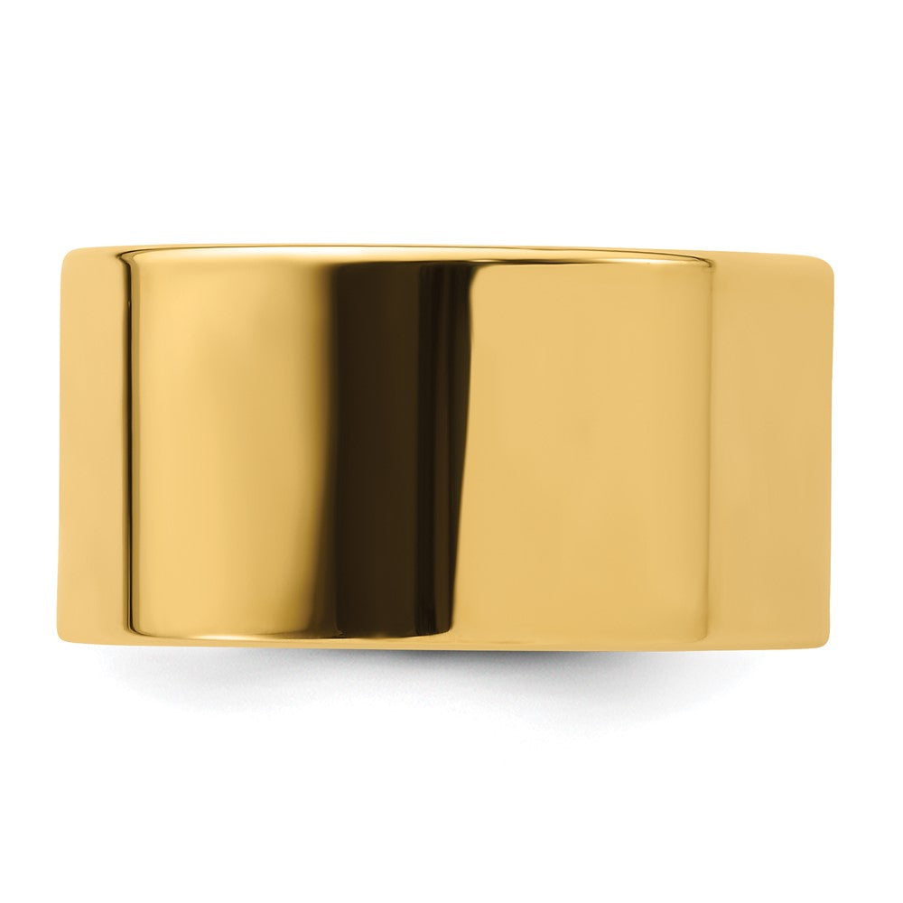 14KY 12mm Standard Flat Comfort Fit Band
