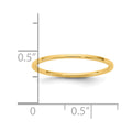 14KY 1mm LTW Flat Band