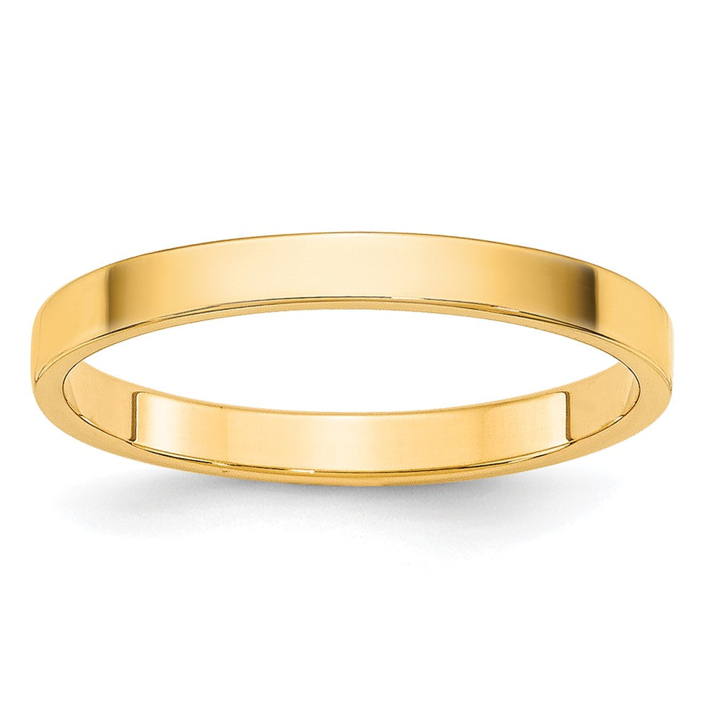 14KY 2mm LTW Flat Band