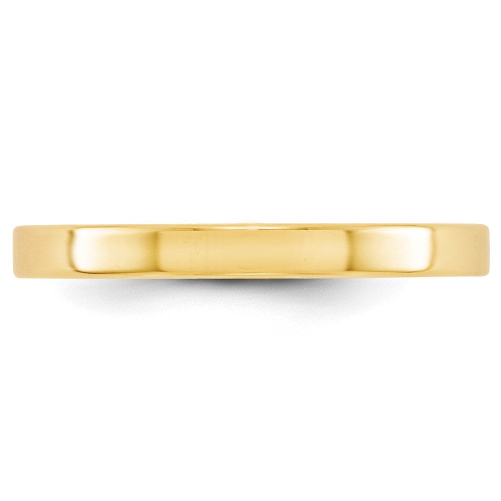 14KY 2.5mm LTW Flat Band