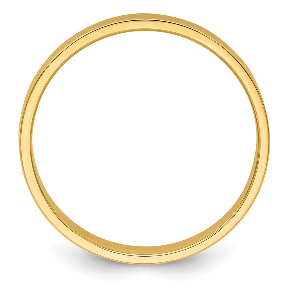 14KY 3mm LTW Flat Band