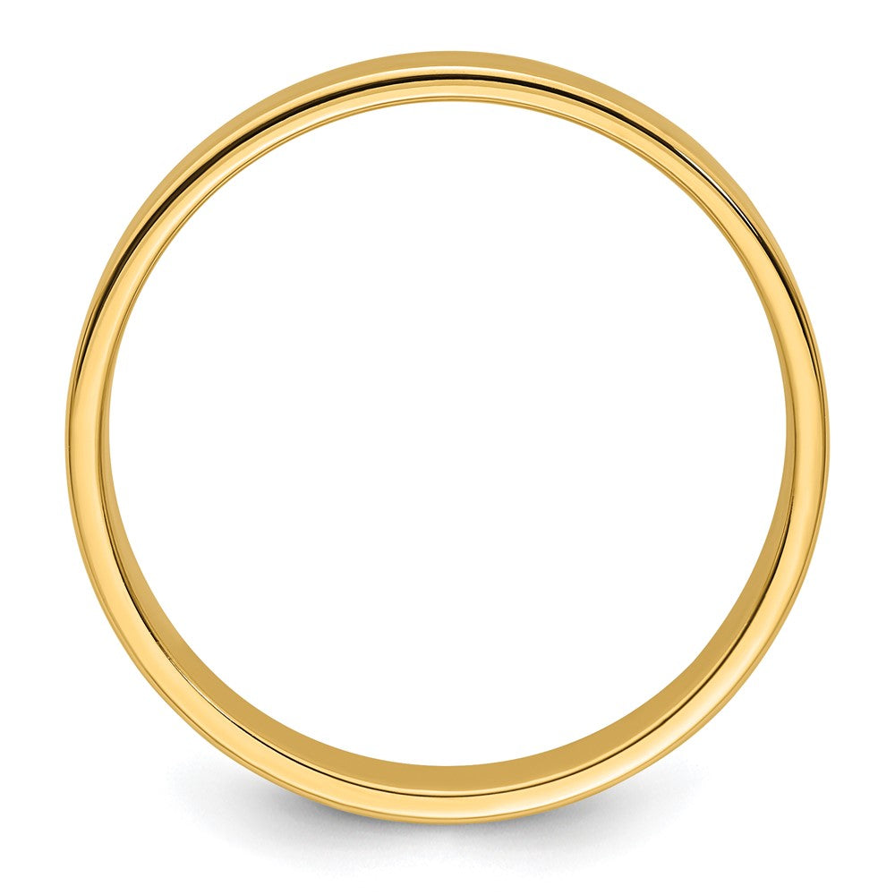 14KY 5mm LTW Flat Band