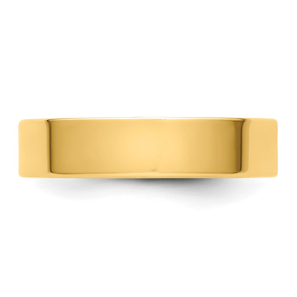 14KY 5mm LTW Flat Band