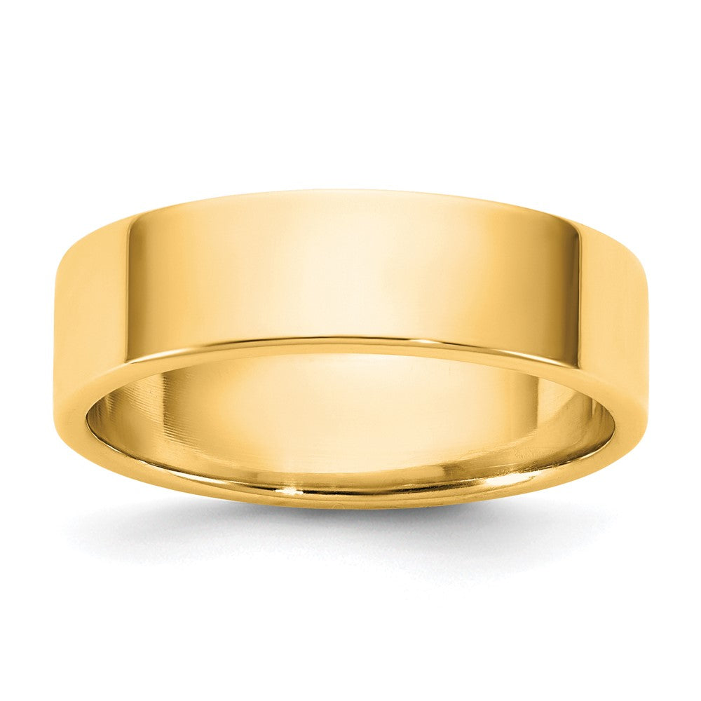 14KY 5.5mm LTW Flat Band