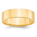 14KY 6mm LTW Flat Band
