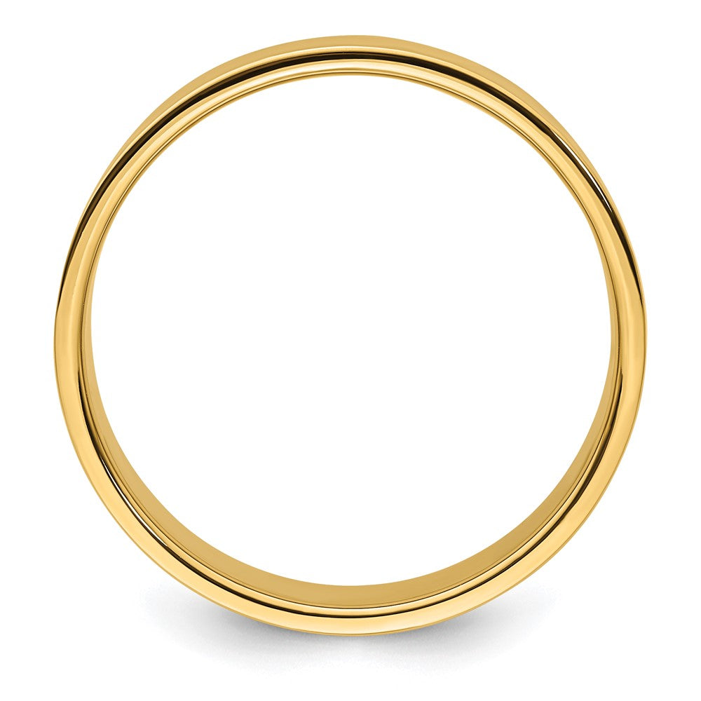 14KY 8mm LTW Flat Band