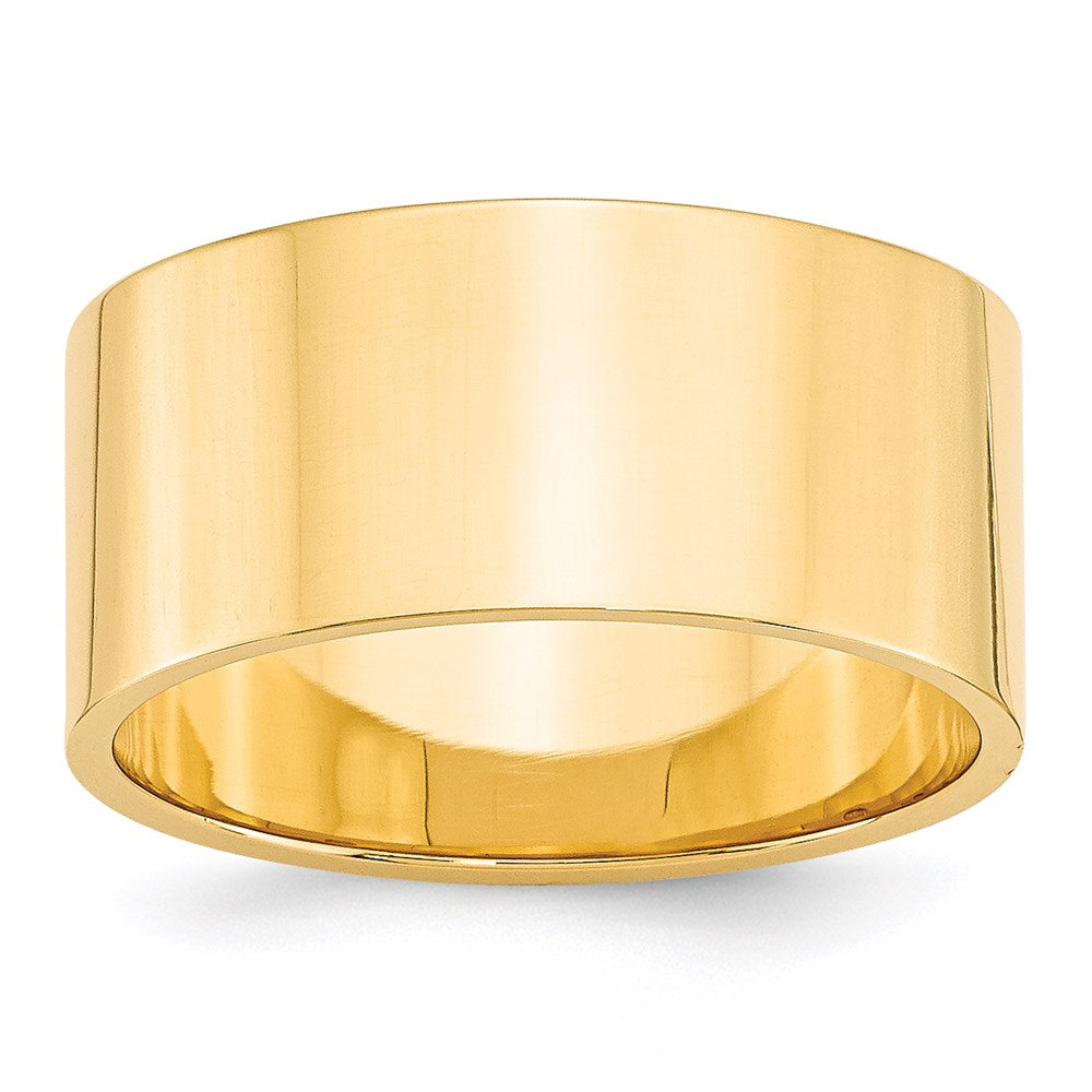 14KY 10mm LTW Flat Band