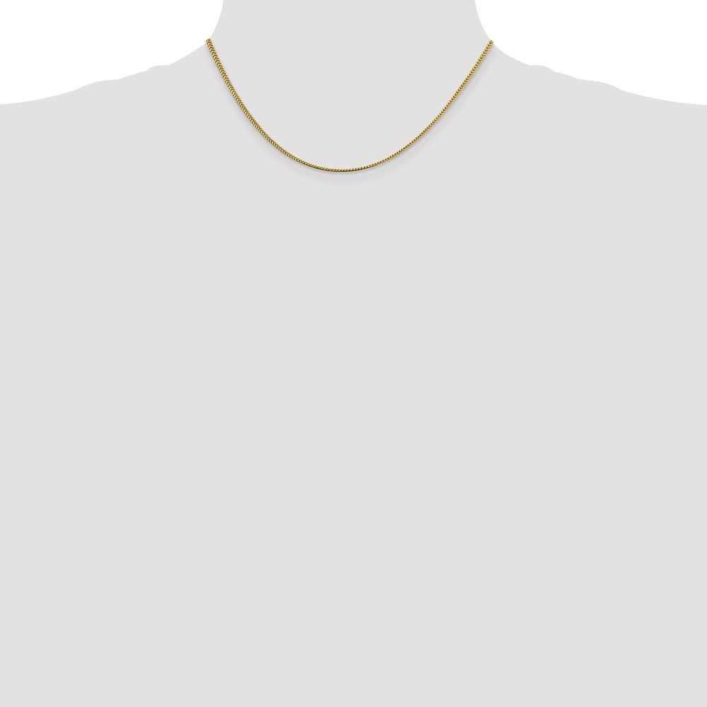 14k 1.4mm Franco Chain