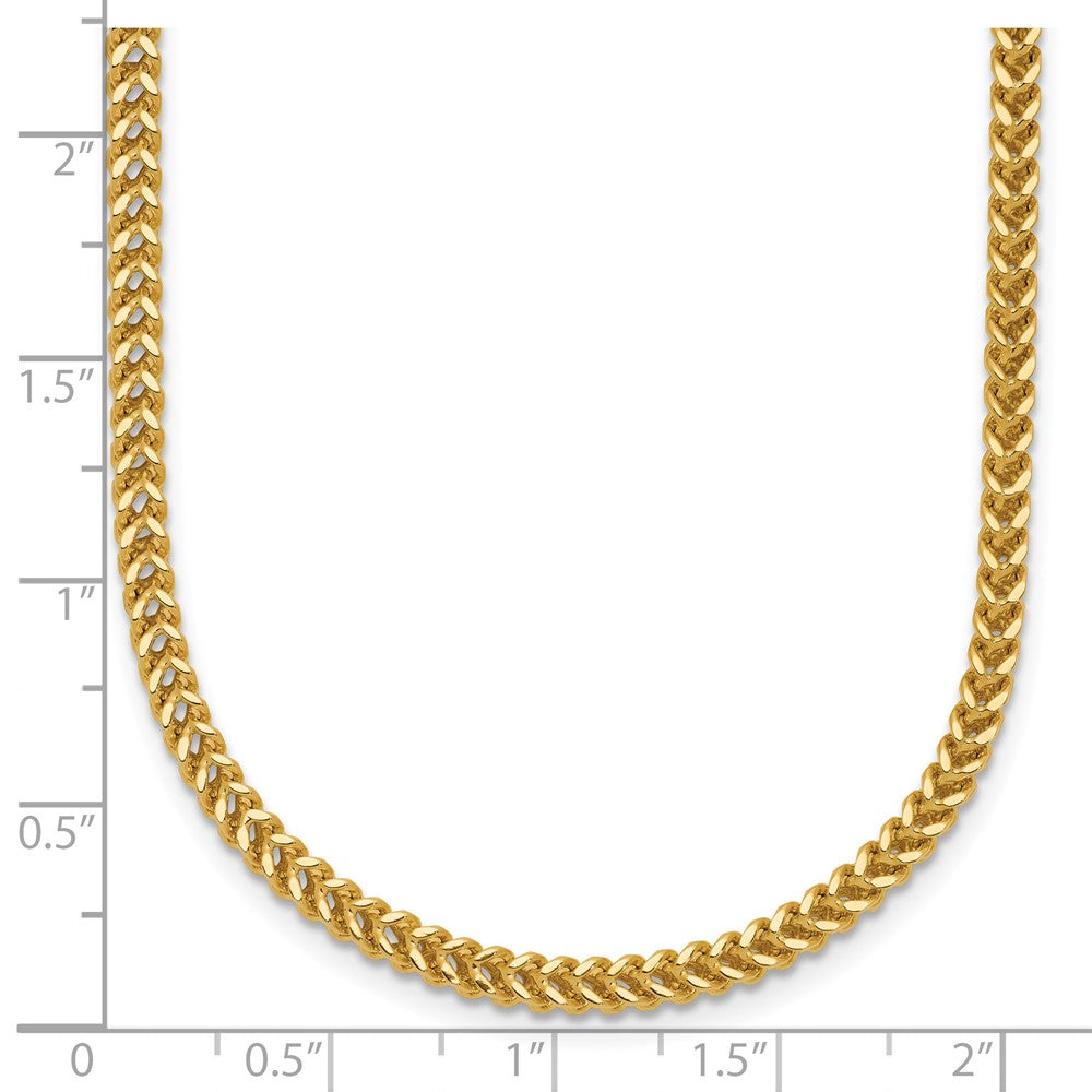 14k 2.3mm Franco Chain