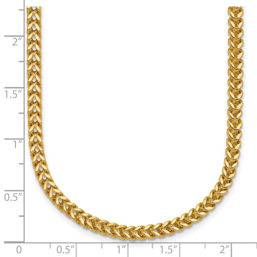 14k 2.5mm Franco Chain