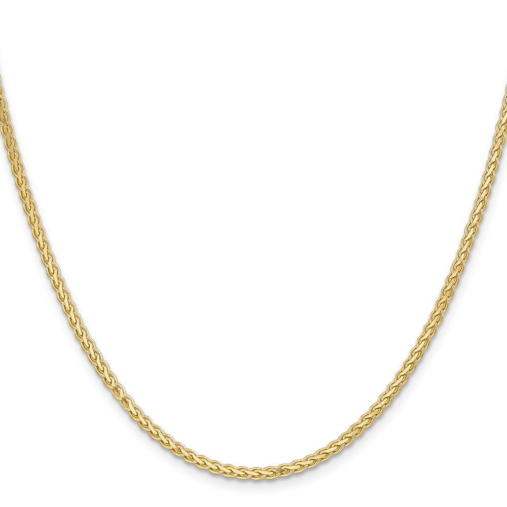 14k 2.3mm Flat Wheat Chain